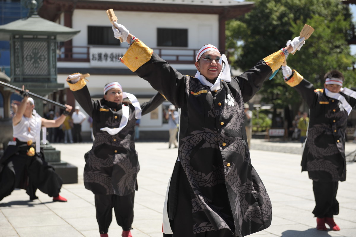 西新井大師よさこいフェスタ2018　「YOSAKOI連 桜舞」さん　千葉県野田市_c0276323_22470691.jpg