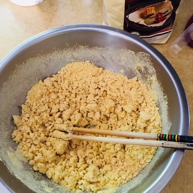 タコスの皮 コーントルティーヤ を手作りしてみました 玄米菜食 In ニュージャージー
