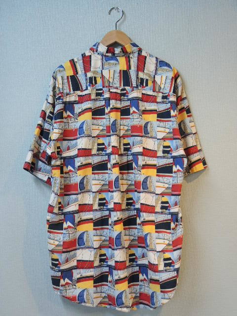 USED NAUTICA SAILING YACHT SHIRT！！_d0367472_17253153.jpg