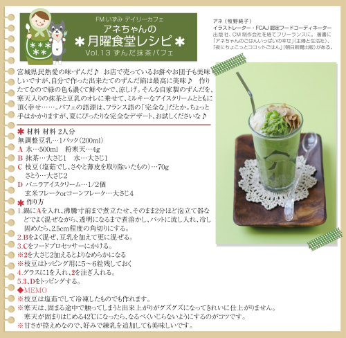 Daily Cafe(月)トピックライブラリー「アネちゃんの月曜食堂」_d0029276_14143794.jpg