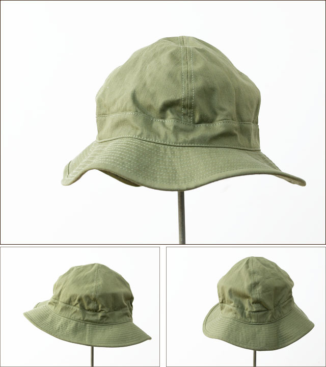 orslow[オアスロウ] US ARMY HAT GREEN WITH EYELET [03-001-16A] ユーエスアーミーハット MEN\'S/LADY\'S_f0051306_09185306.jpg