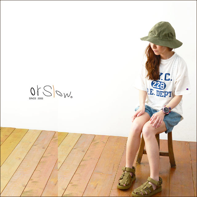 orslow[オアスロウ] US ARMY HAT GREEN WITH EYELET [03-001-16A] ユーエスアーミーハット MEN\'S/LADY\'S_f0051306_09185631.jpg