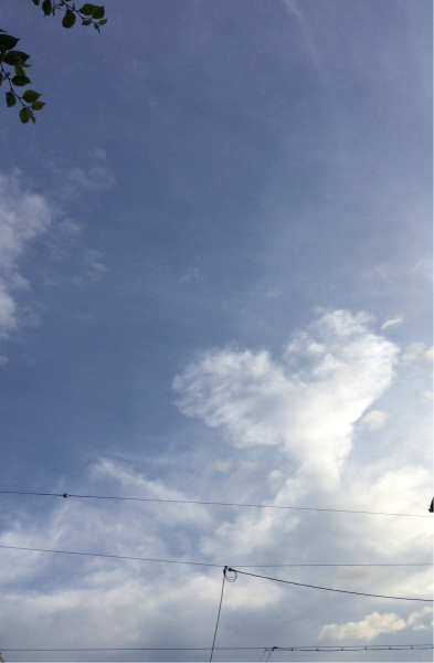 やさしい空 ハートの雲 じぶんを知ろう アトリエkeiのスピリチュアルなシェアノート