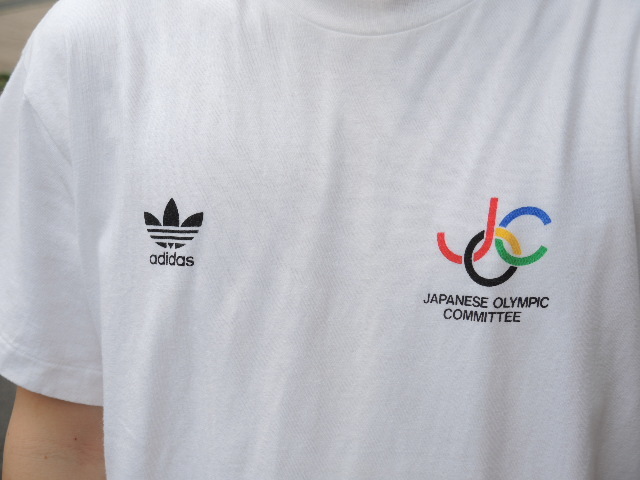 90s adidas JOC olympic tee