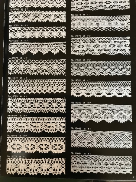 レースの種類のお話を 青山ぱせり日記