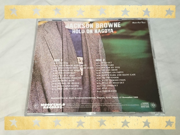 JACKSON BROWNE / HOLD ON NAGOYA_b0042308_05530466.jpg