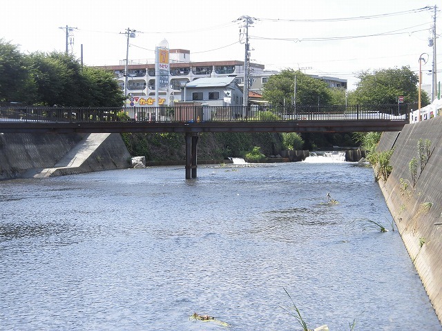 小潤井川の改修工事の一環で、旧国1の津田橋架け替え工事が始まった_f0141310_07522401.jpg