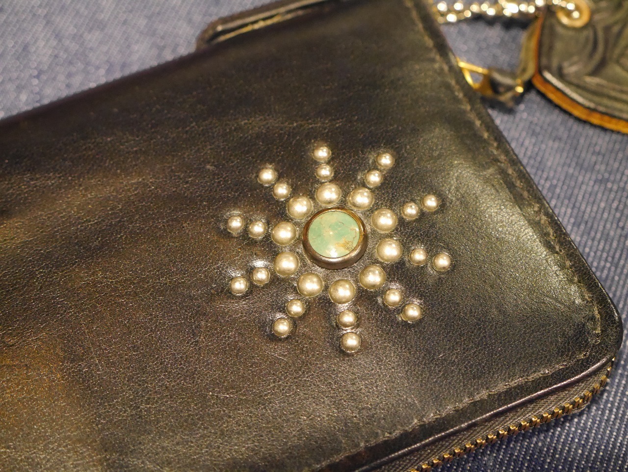 小物 HTC SUNBURST STUDS LONG WALLET HTC SUNBURST STUDS LONG WALLET