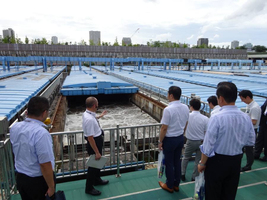 芝浦水再生センター視察 佐野いくお都議 元小平市議 のブログ 芝浦水再生センター視察 佐野いくお都議 元小平市議 のブログ