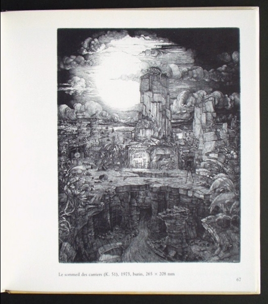フィリップ・モーリッツの銅版画「New York」（1982