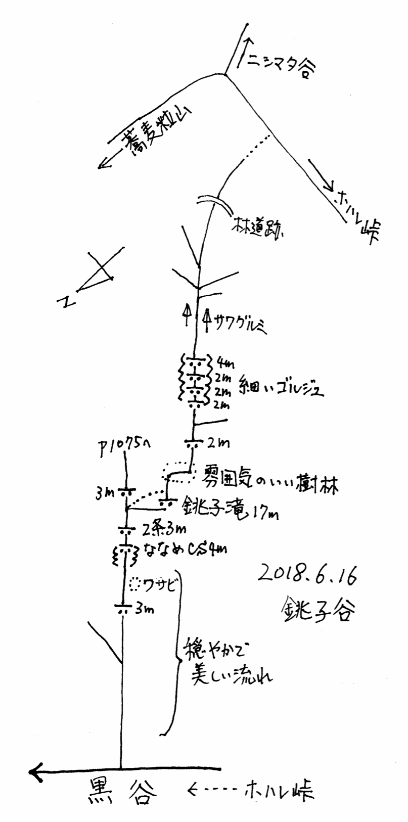 蕎麦粒山、沢登りの記録_c0359615_15362046.gif