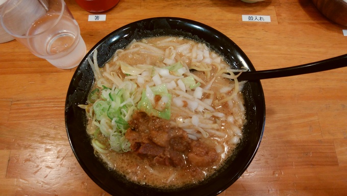 濃厚味噌ラーメン さごはち つくば つくば食い散らかしてやるナリ