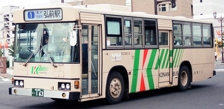 弘南バス 日野P-HT233BA +日野車体_e0030537_22163864.jpg