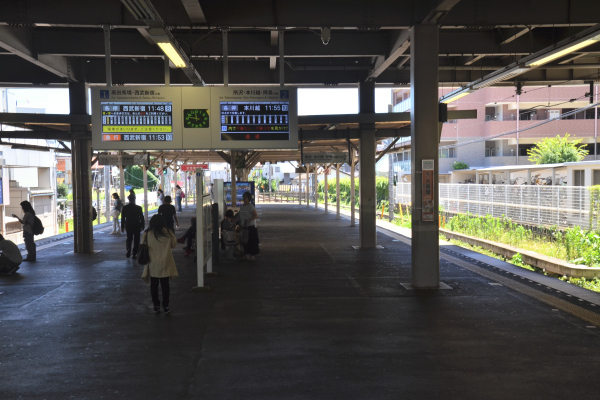 東京鉄道遺産６　花小金井駅ホーム_b0338976_10135808.jpg