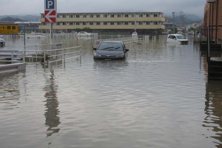 福山市 大雨被害が深刻です ひろ子ワールド