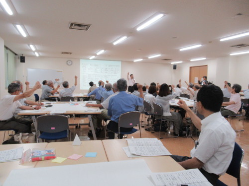 公民館指導者研修会（木曽川公民館にて）_d0095910_16223364.jpg