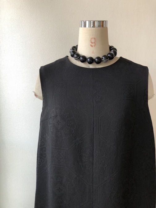 着物リメイク・綸子の着物からロングドレス_d0127925_22253878.jpg