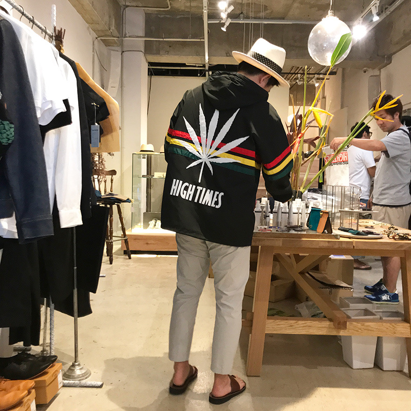 WACKO MARIA × HIGH TIMES コーチジャケット