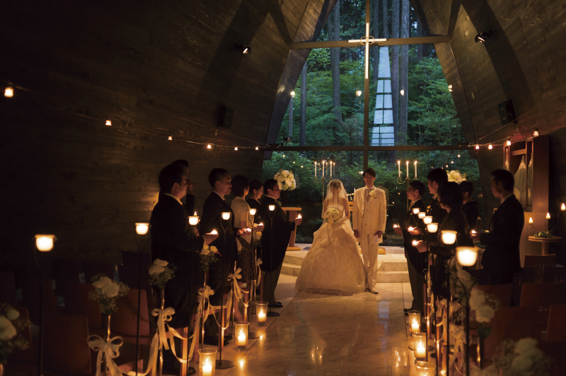 キャンドルウェディング 箱根の森高原教会 Wedding Blog