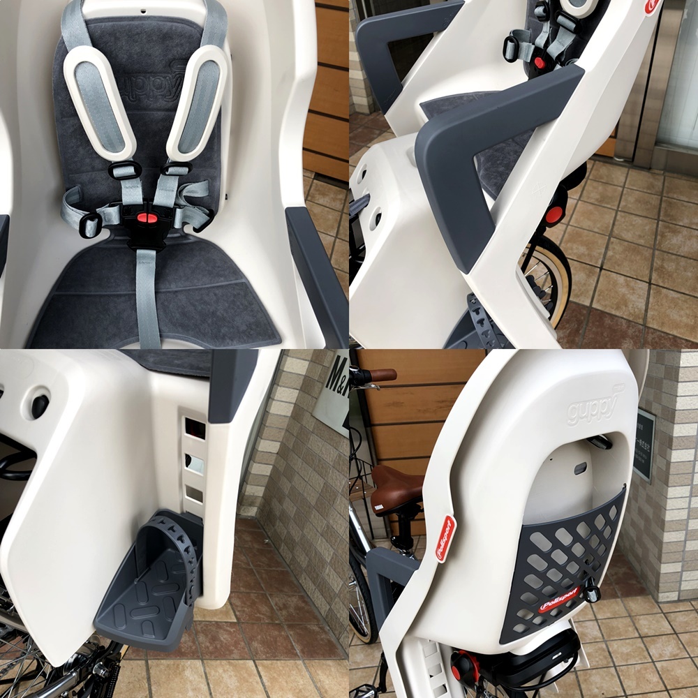 YAMAHA PAS用　純正チャイルドシート レンタル [お子様2人乗せ/前チャイルドシート設置] YAMAHA