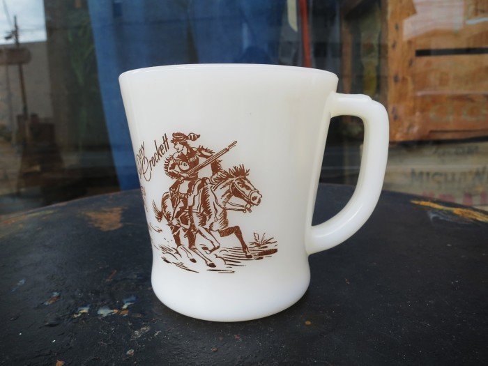 50\'s　Fire　King　D　Mug　Davy　Crockett　_e0187362_14424842.jpg