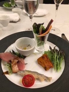 初夏の軽井沢②　イタリアンの夕食と翌日のバラ園☆_a0154793_13232472.jpg