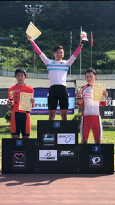 金栄堂サポート:日本大学自転車競技部・貝原涼太選手 全日本学生選手権大会優勝ご報告&Fact®インプレッション!_c0003493_09023397.jpg