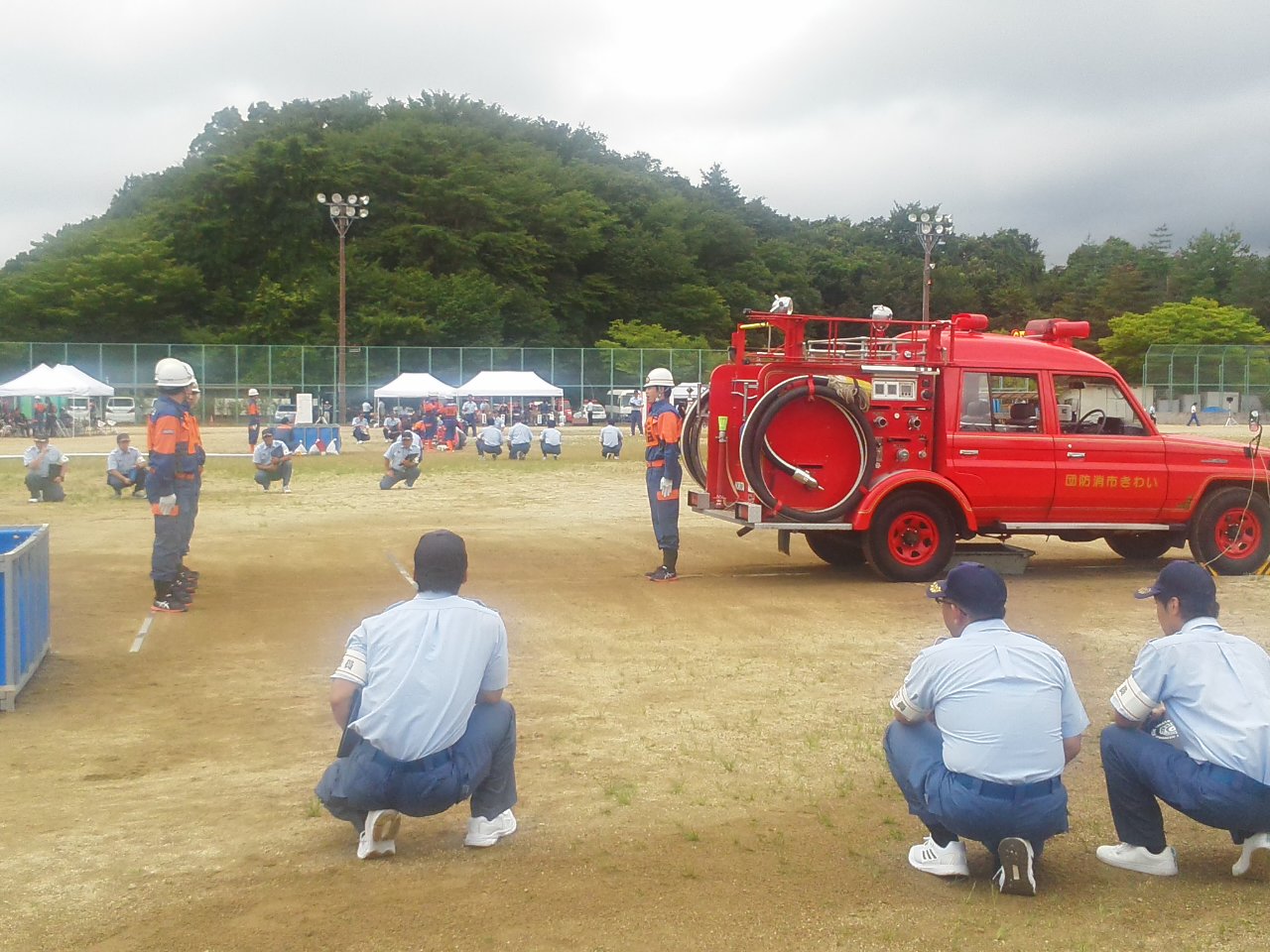 第42回いわき市消防操法大会 風のたよりー佐藤かずよし