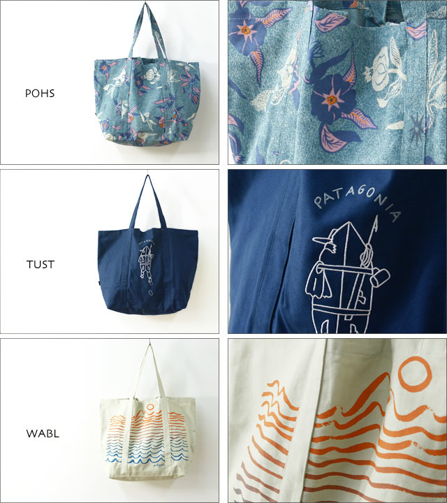 m*a様 Patagonia エコバッグ トート 容量 約 17L - メルカリ