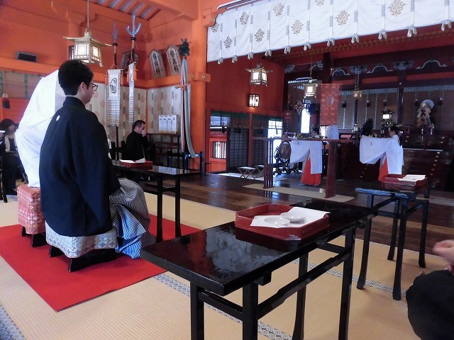 白無垢姿の美しい花嫁 富士山本宮浅間大社(富士宮)で行われた神前結婚式_f0141310_08032943.jpg