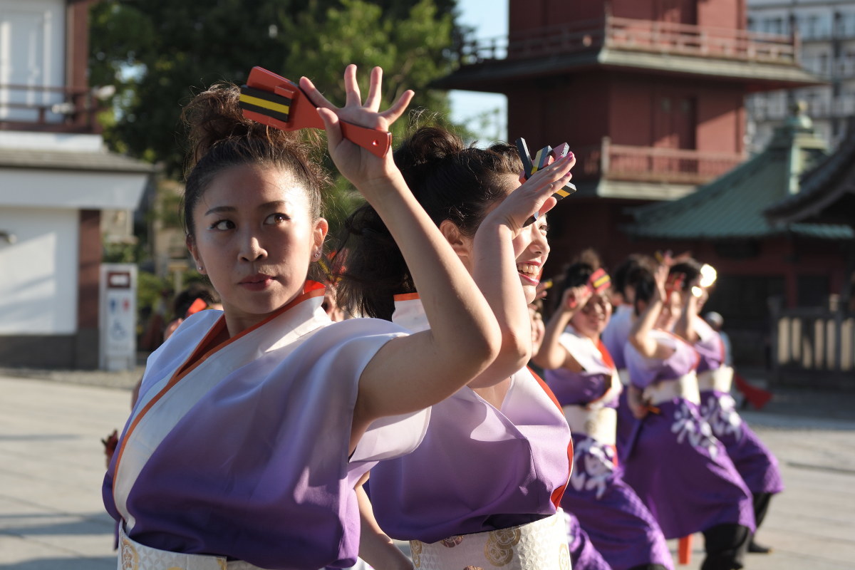 西新井大師よさこいフェスタ　「庄和ソーラン輝」さん　埼玉県春日部市_c0276323_15023938.jpg