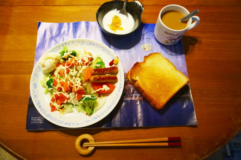 18.07.10 真夏の朝ご飯～♪♪_e0240573_09332672.jpg