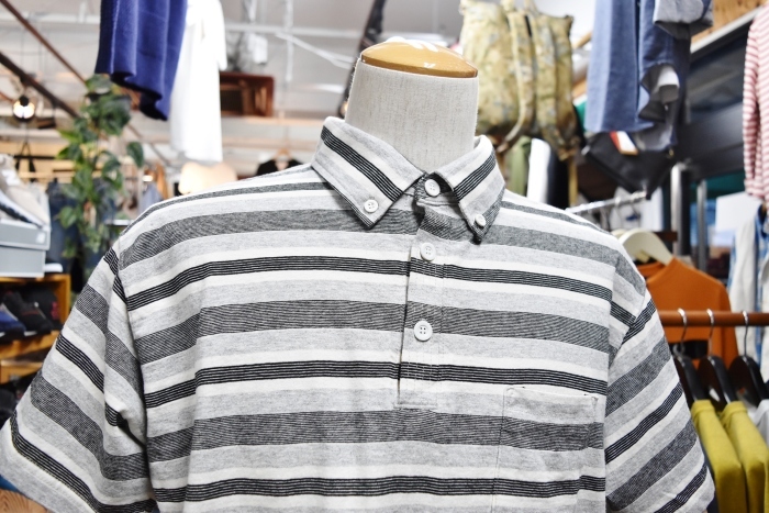 密かな人気者★ HEATHER GRAY BORDER POLO!★!_d0152280_19561516.jpg