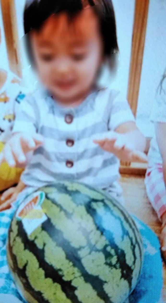 スイカ割りの様子♪♪_c0293682_21082076.jpg