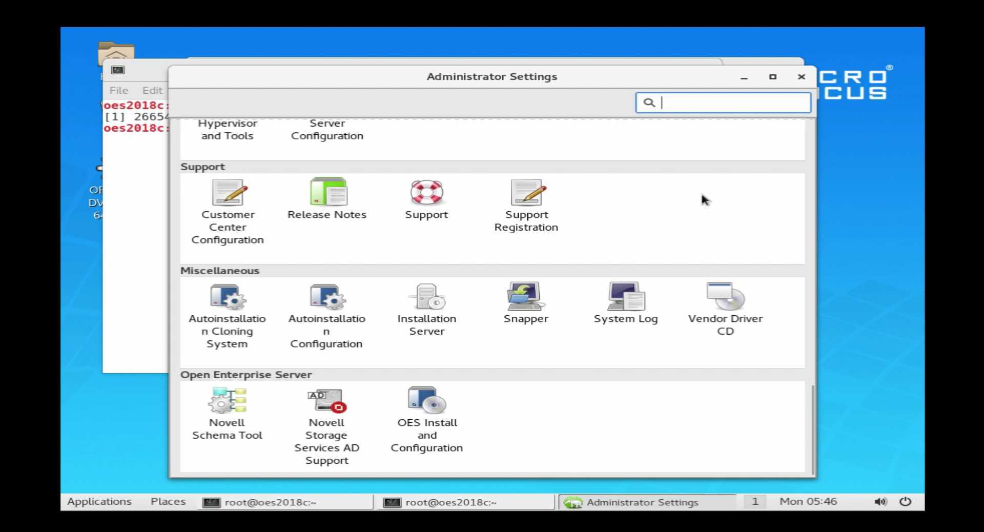 OES2018 既存 eDirectory へのインストール_a0056607_15491187.jpg