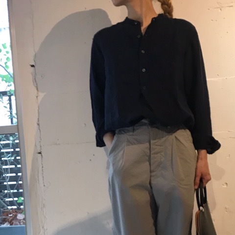 すっかり真夏だし、、暑すぎだし、、リネンシャツ本番！_d0364239_17120481.jpg