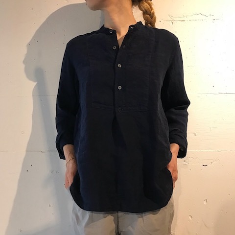 すっかり真夏だし、、暑すぎだし、、リネンシャツ本番！_d0364239_17122625.jpg