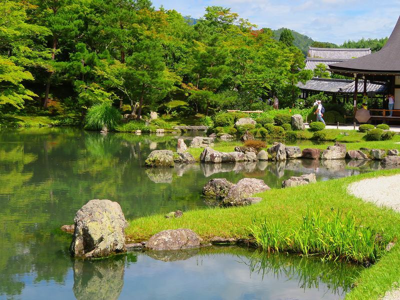 天龍寺(嵐山)の境内20180709_e0237645_17303418.jpg