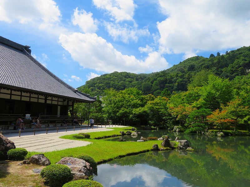 天龍寺(嵐山)の境内20180709_e0237645_17322114.jpg