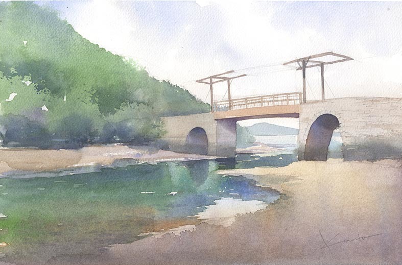教室作品　いろは島_f0176370_15204884.jpg