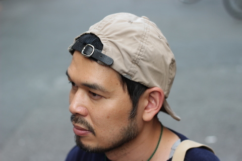 「ANACHRONORM×DECHO」 夏に最適な\"NYLON LEATHER BUCKLE CAP\" ご紹介_f0191324_08304742.jpg