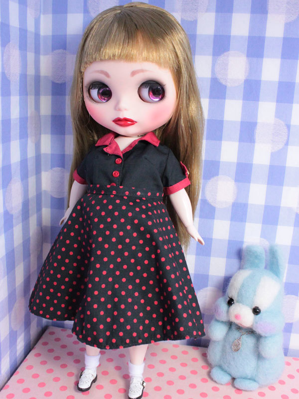 噂のおでぶちゃん。50'sコーデがよく似合います。 : HONEY SLASH
