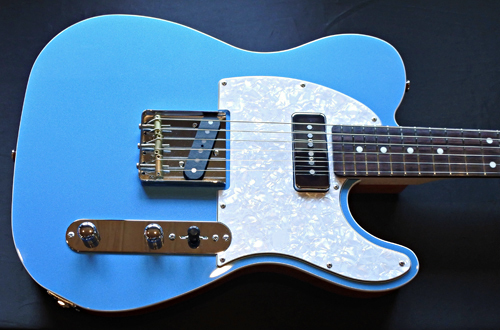 「King Fisher Blue MetallicのStandard-T」1本目が完成!_e0053731_16053049.jpg