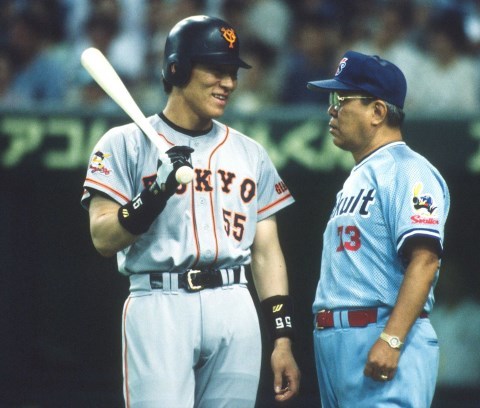 イチロー・松井秀喜 2003年オールスター記念写真 フォアフォールド