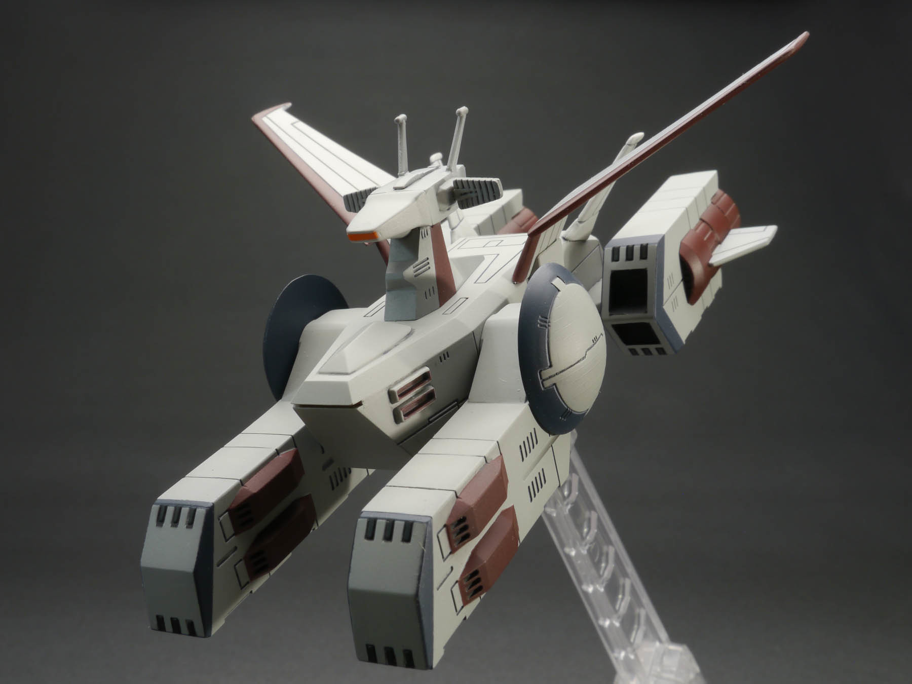 1/2400 ベストメカコレクション 地球連邦軍宇宙空母 ホワイト