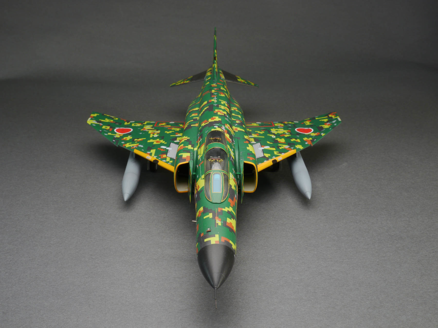 フジミ 1/72 F-4EJ ファントムII 航空自衛隊 飛行開発実験団 スペシャルマーキング 2017 完成品_c0065927_00455157.jpg