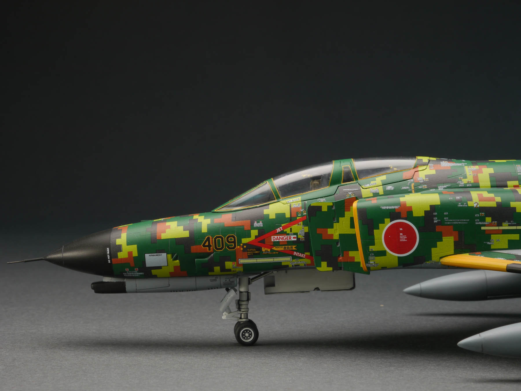 フジミ 1/72 F-4EJ ファントムII 航空自衛隊 飛行開発実験団 スペシャルマーキング 2017 完成品_c0065927_13540545.jpg