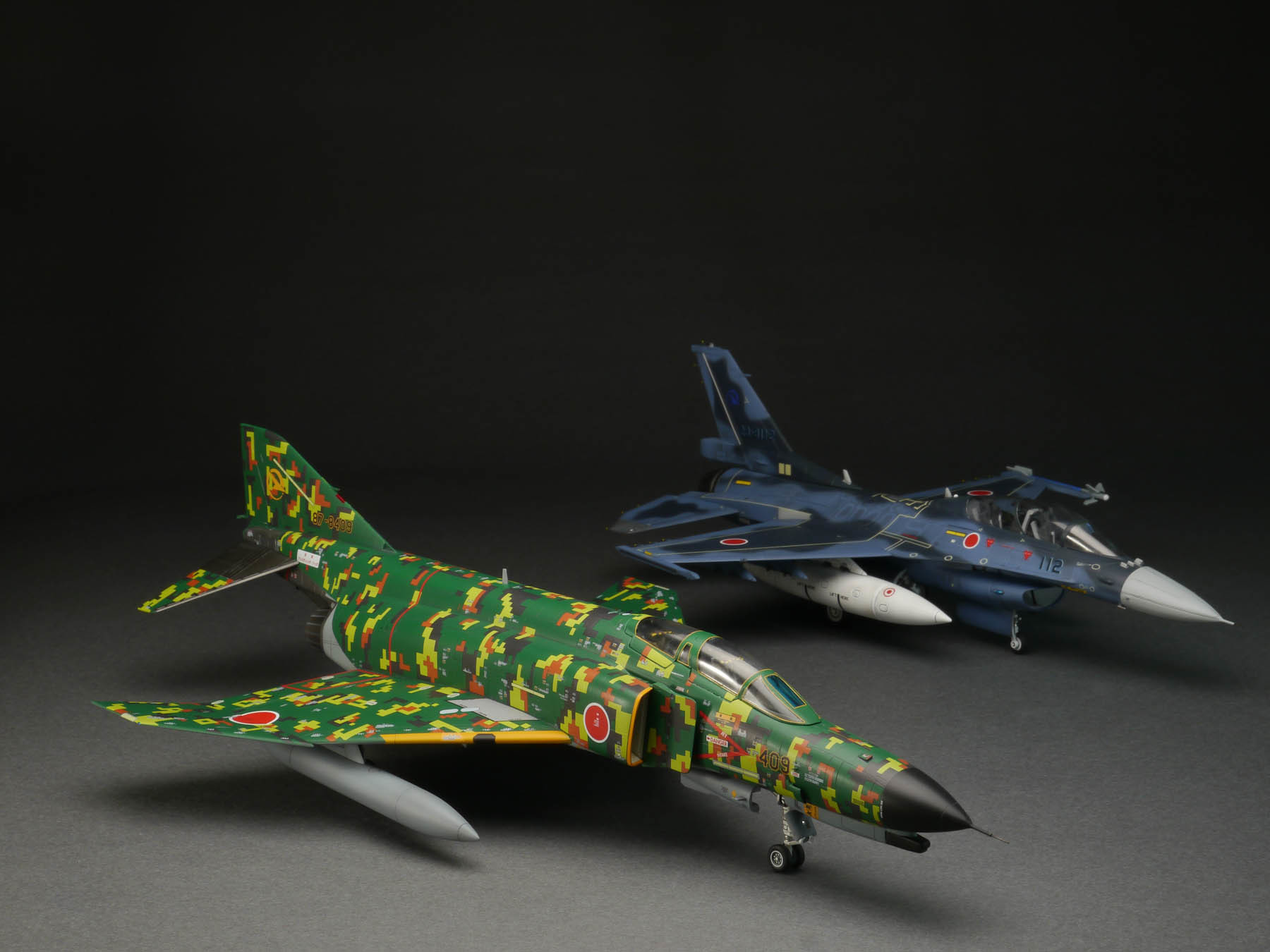 フジミ 1/72 F-4EJ ファントムII 航空自衛隊 飛行開発実験団 スペシャルマーキング 2017 完成品_c0065927_13541581.jpg