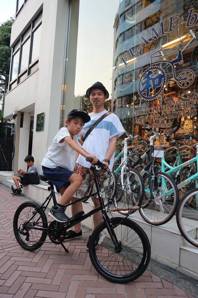 7月14日　渋谷　原宿　の自転車屋　FLAME bike前です_e0188759_19350223.jpg