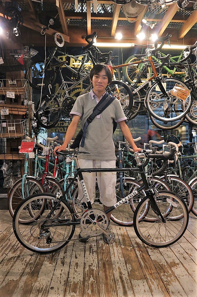 7月14日　渋谷　原宿　の自転車屋　FLAME bike前です_e0188759_19350342.jpg